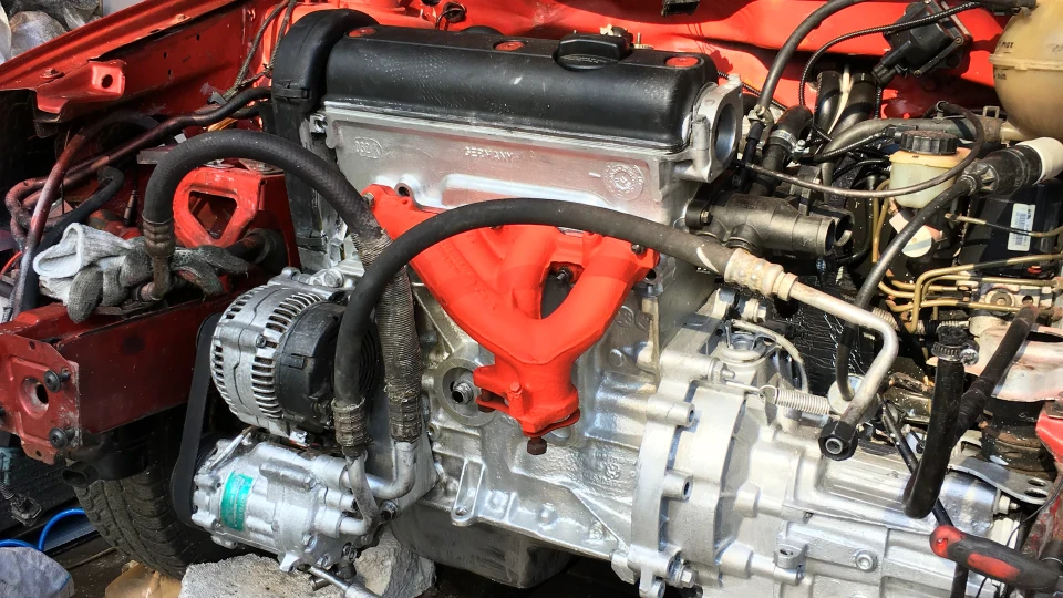 Volkswagen Polo Hatchback RED COLOR 5