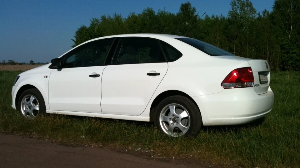 Volkswagen Polo Sedan ☆★Джентльмен у білому★☆ツ 3