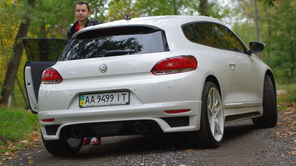 Volkswagen Scirocco Зухвало білий - ПРОДАМ 2