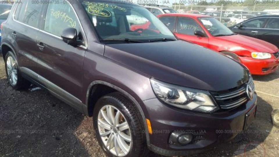 Volkswagen Tiguan Purple Vanity 2