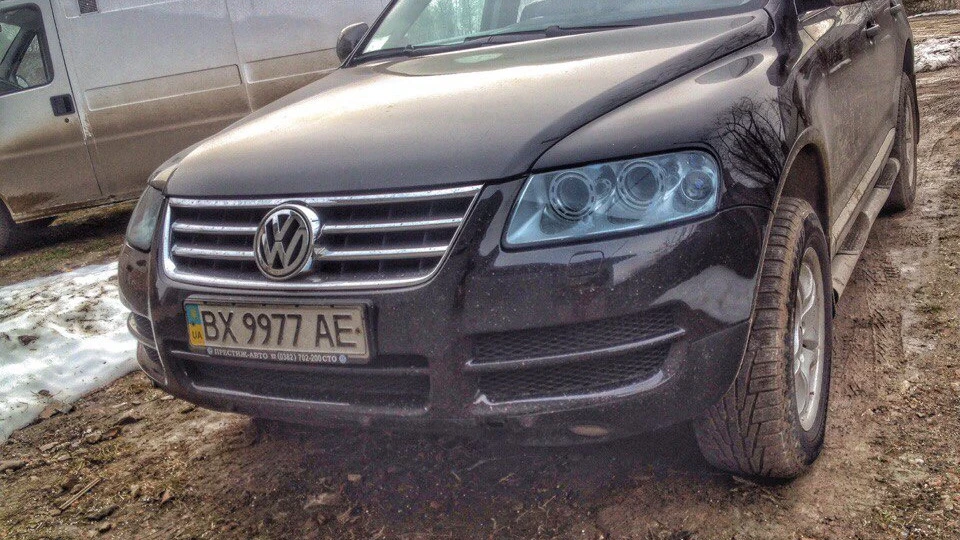 Volkswagen Touareg Паровоз на чіпі