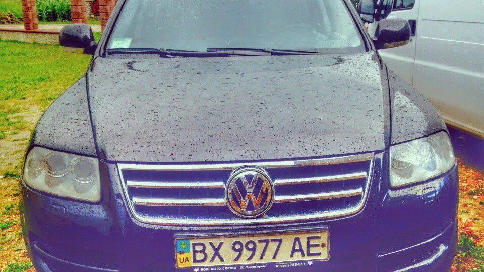 Volkswagen Touareg Паровоз на чіпі 4