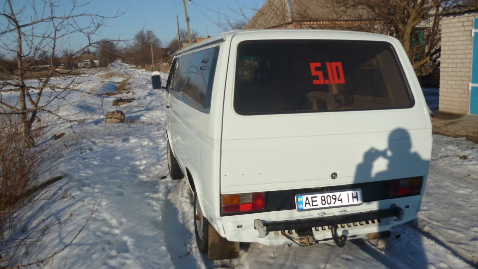 Volkswagen Transporter Білий буцефал 2