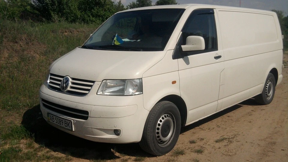 Volkswagen Transporter білий(лонг)1.9 3