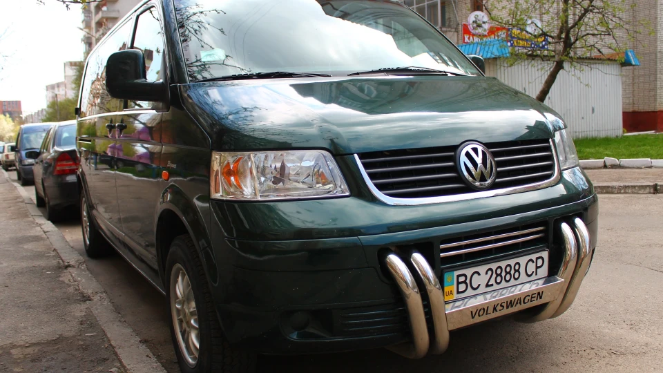 Volkswagen Transporter grüne schlange 2