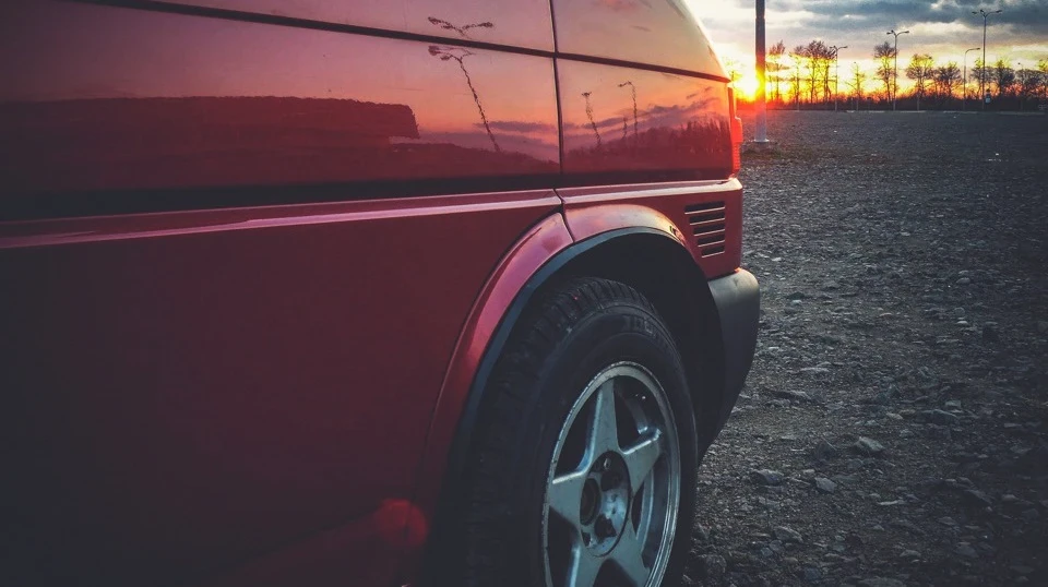 Volkswagen Transporter Червоний TURBO Рак ✠ 2