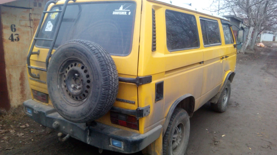 Volkswagen Transporter жовтий фантом 4