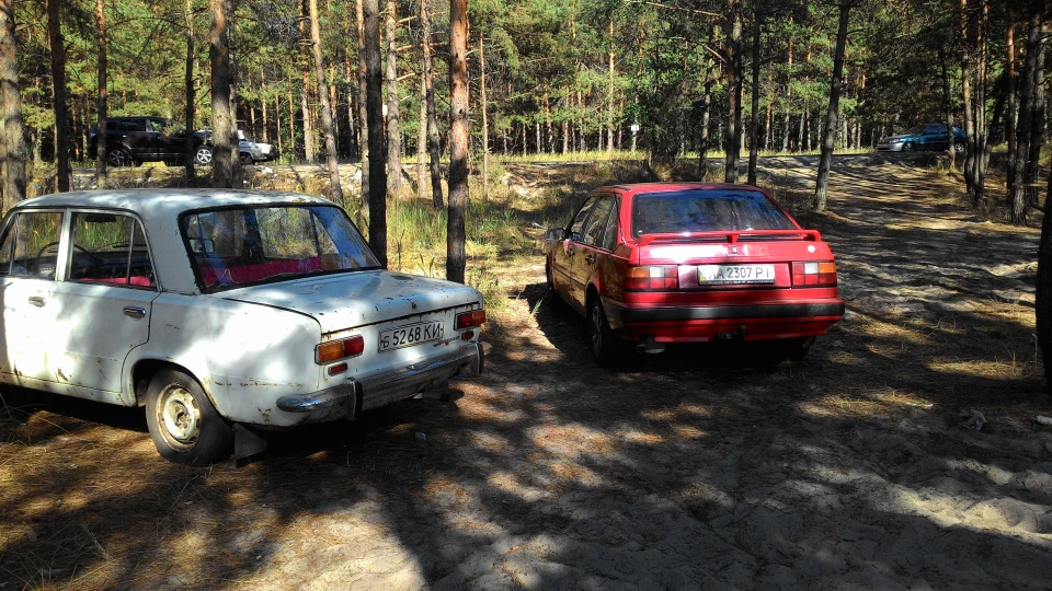 Volvo 440 VolWish. Crash test 2