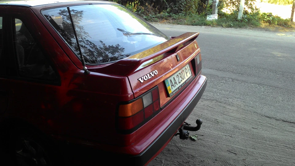 Volvo 440 VolWish. Crash test 5