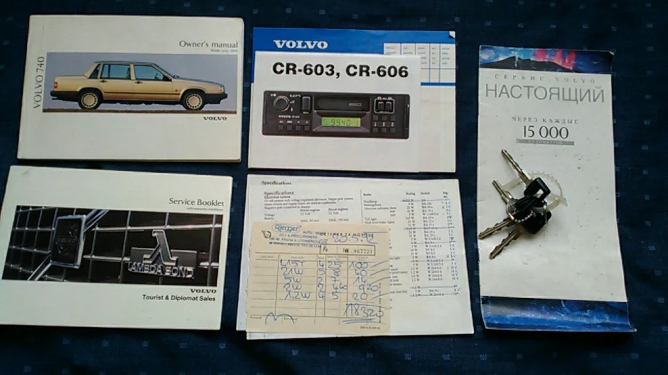 Volvo 740 Made for USSR 3