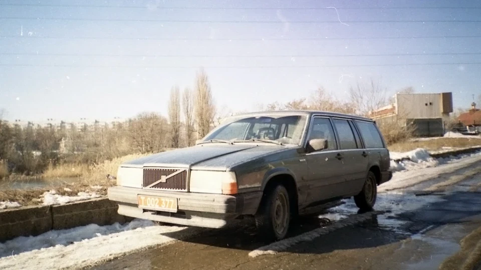Volvo 740 Зелений крокодил. 3