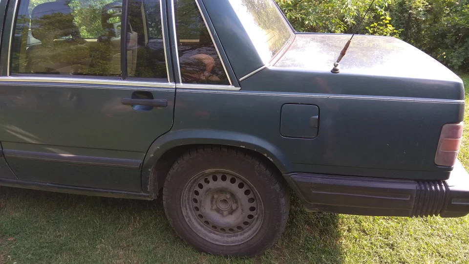 Volvo 760 атмосферна вбита вольва 3
