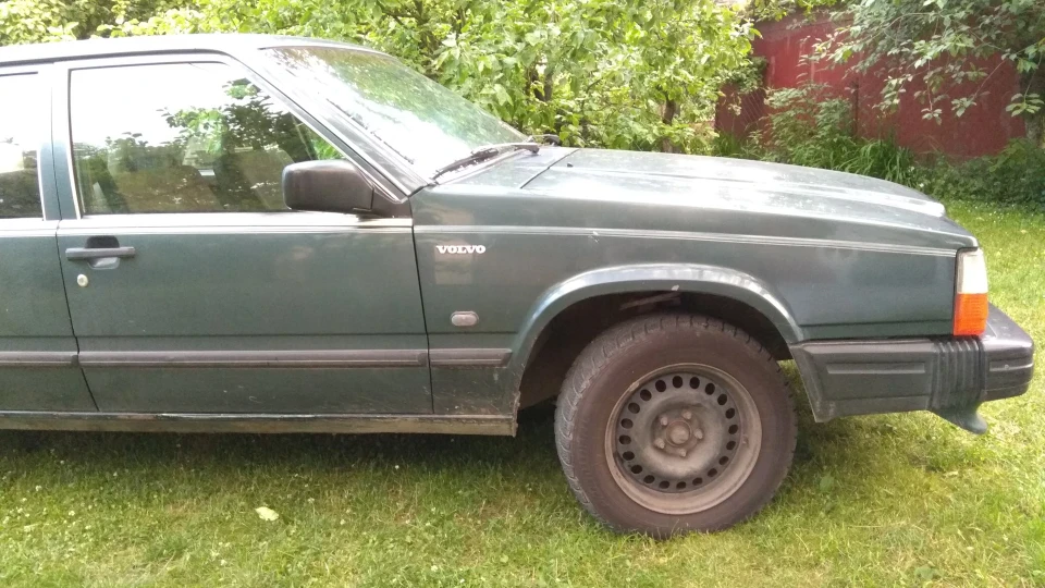 Volvo 760 атмосферна вбита вольва 4