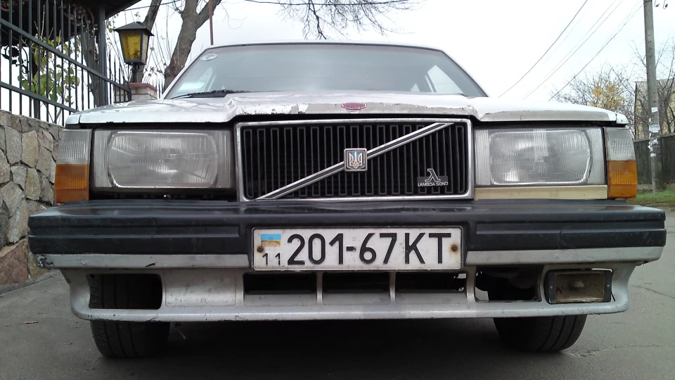 Volvo 760 Мої 760 у суворих 90-их