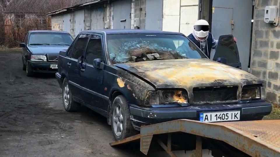 Volvo 850 у вогнях 2