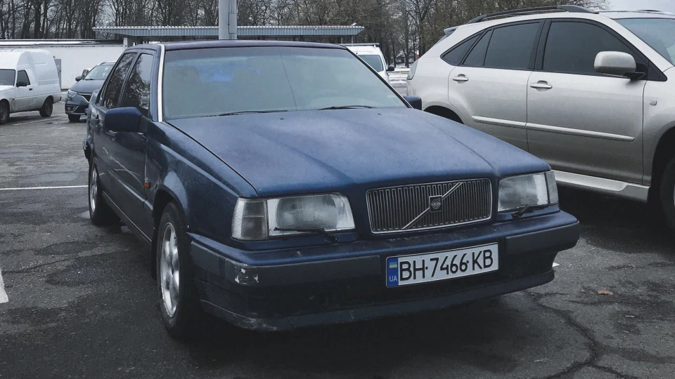 Volvo 850 у вогнях 3