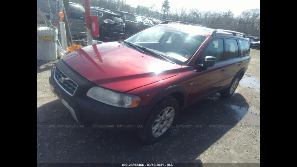 Volvo XC70 II Рубін червоні перли