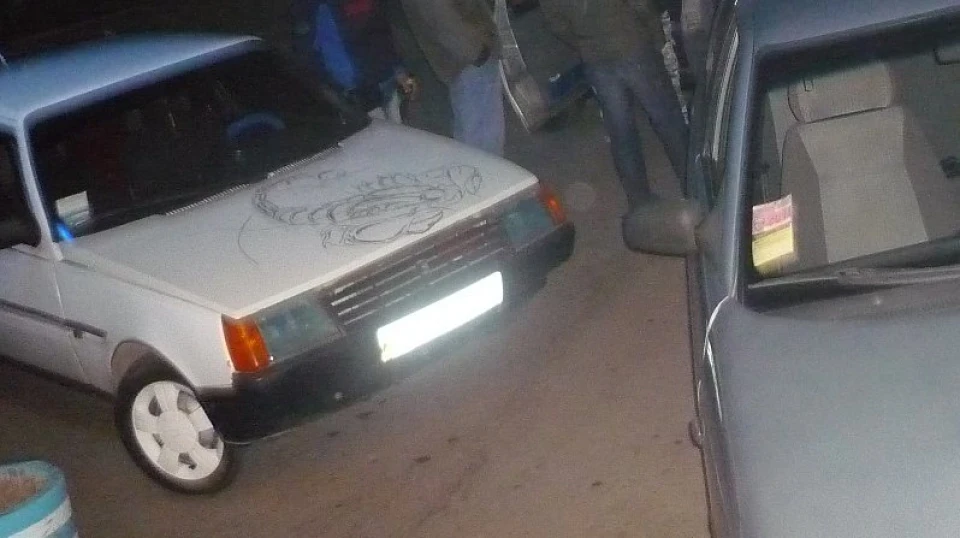 ЗАЗ 1102 білий скорпіон 2