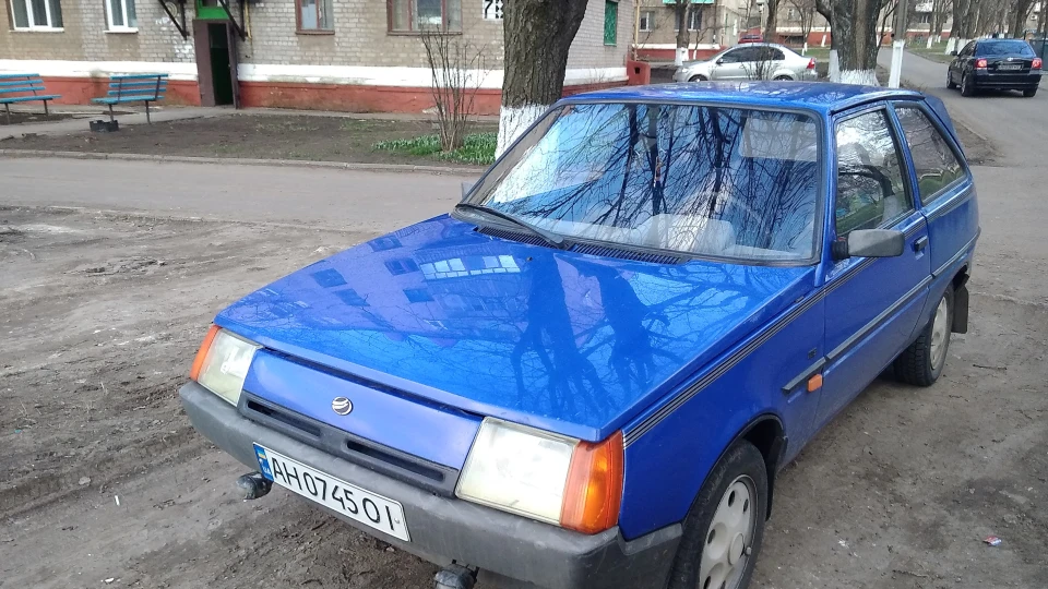 ЗАЗ 1102 Синій Купе 2