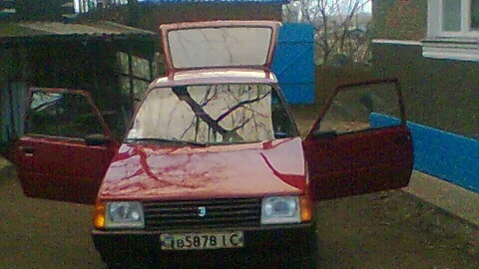 ЗАЗ 1102 заз 1102 червоненька 3