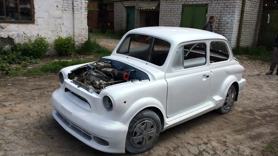 ЗАЗ 965 Біла штанга 4