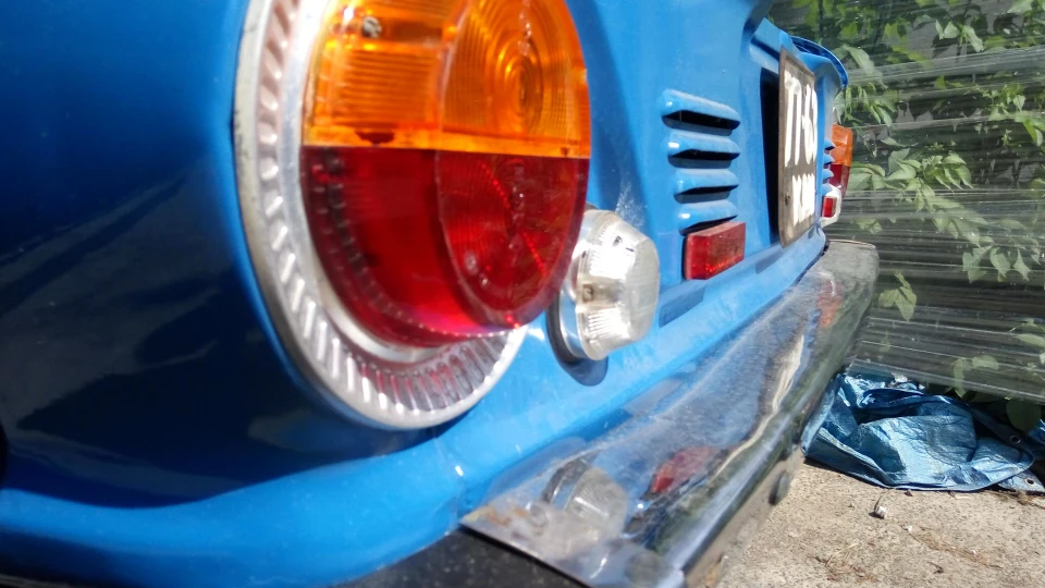 ЗАЗ 968 blue fox