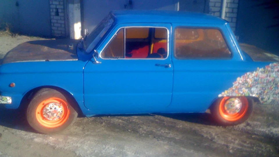 ЗАЗ 968 я їду і волосся назад!))) 2