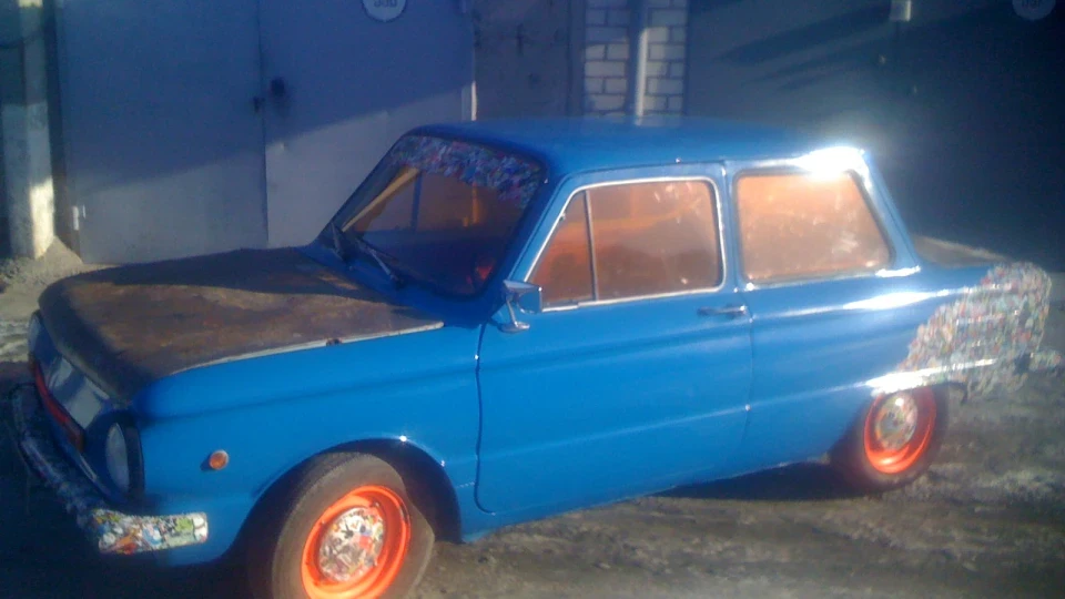 ЗАЗ 968 я їду і волосся назад!))) 3