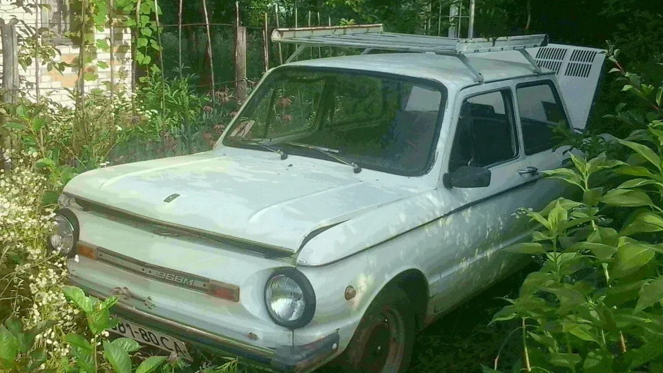 ЗАЗ 968 машинка для дачі 5