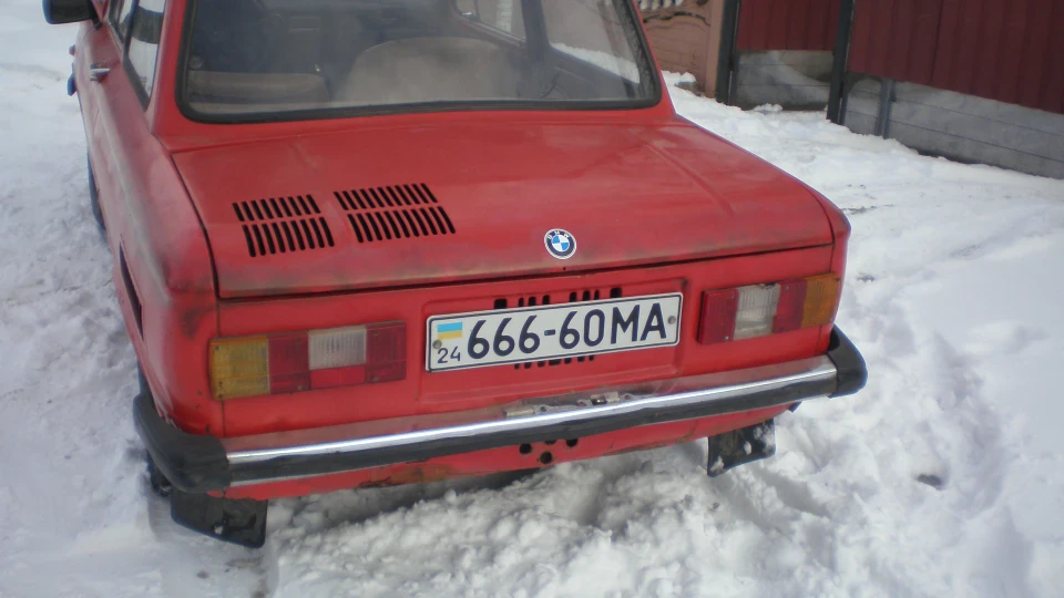 ЗАЗ 968 він сам диявол))))