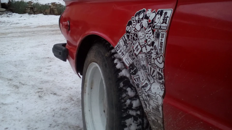 ЗАЗ 968 red mustang 1.5 3
