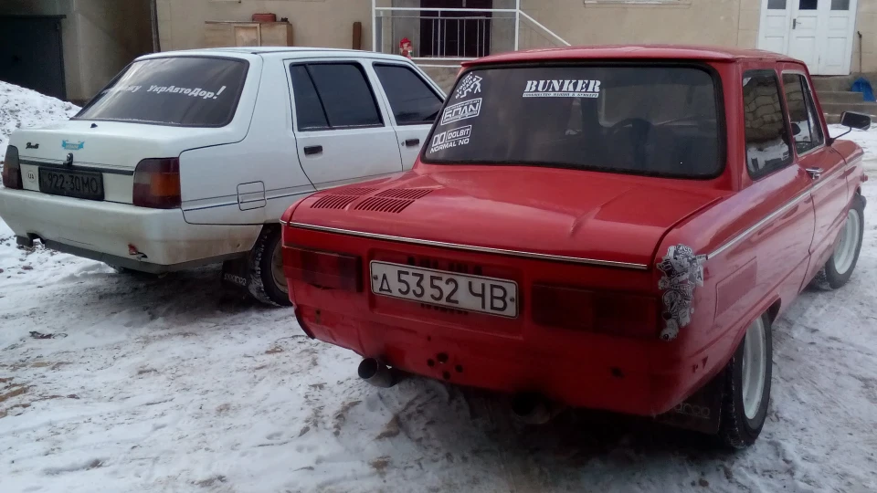 ЗАЗ 968 red mustang 1.5 5