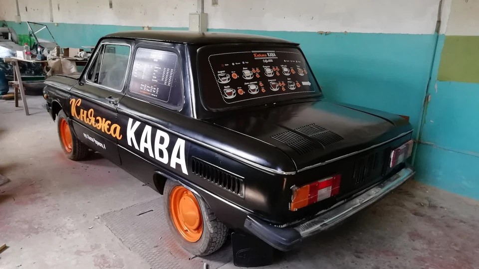 ЗАЗ 968 Рекламний для кав'ярні 2