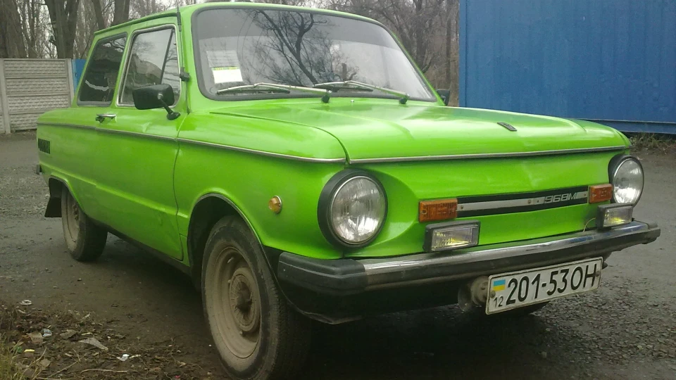 ЗАЗ 968 Зелений мураха 2