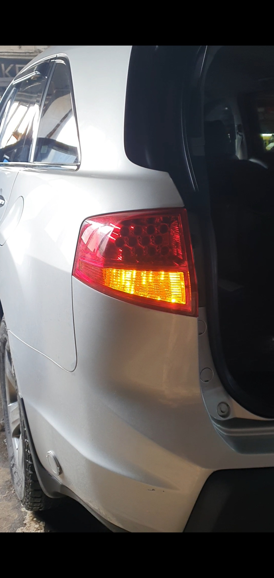 Жовті поворотники Acura MDX ll 2008 1