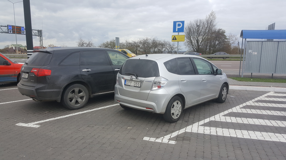 Про заслінку, Польщу, Honda Jazz, свічки та колеса 4