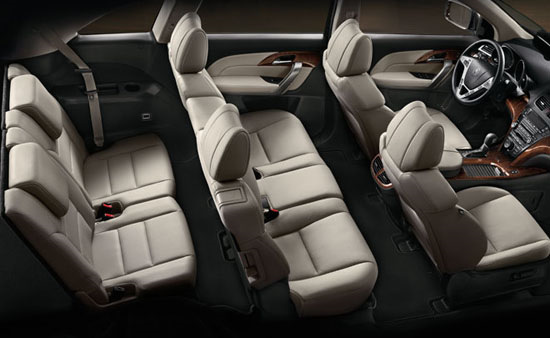 Комплектації ACURA MDX 2-го покоління (2007-2013): 3