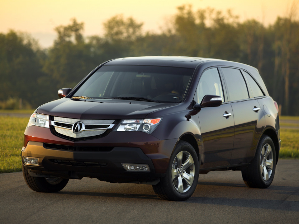 Комплектації ACURA MDX 2-го покоління (2007-2013): 2