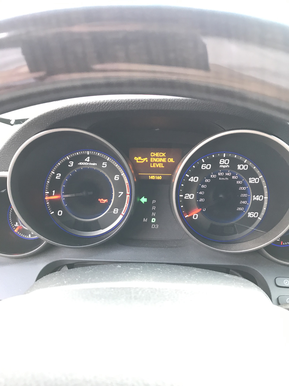 Check engine oil level 5