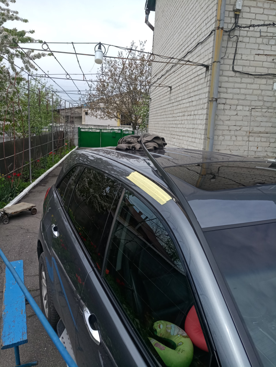 Додав хрому. Рейлінги 2