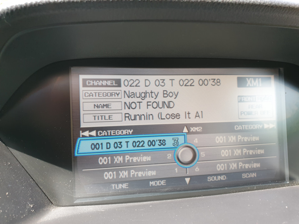 Grom USB3 встановлений. Acura MDX 5