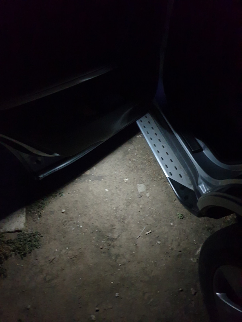 Підсвічування ніг/порогів. Acura MDX 2