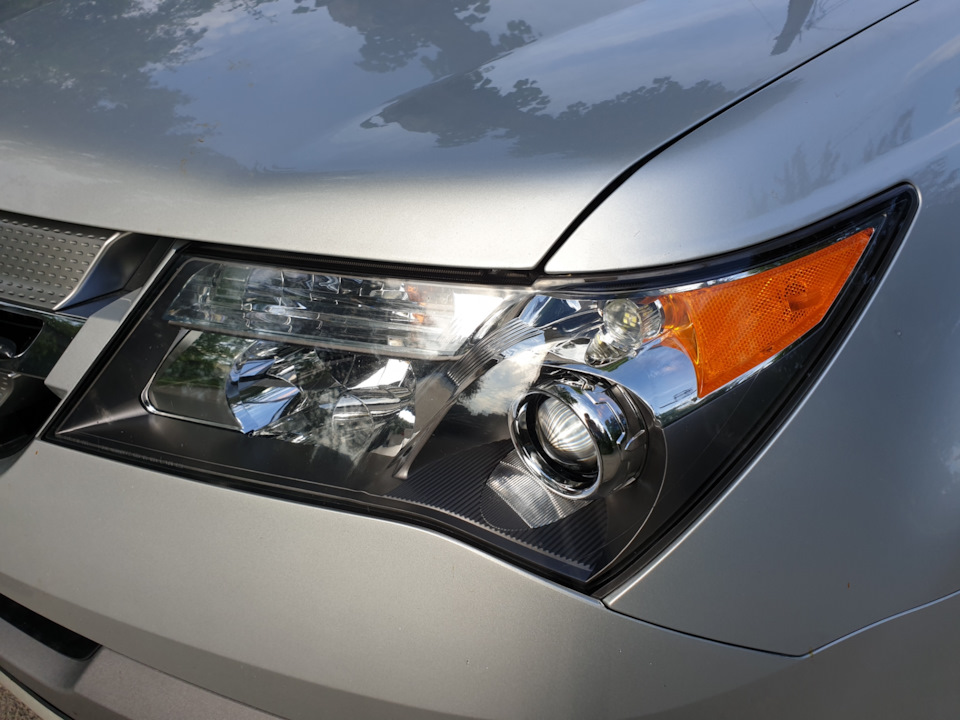 Поліровка фар. Acura MDX 3