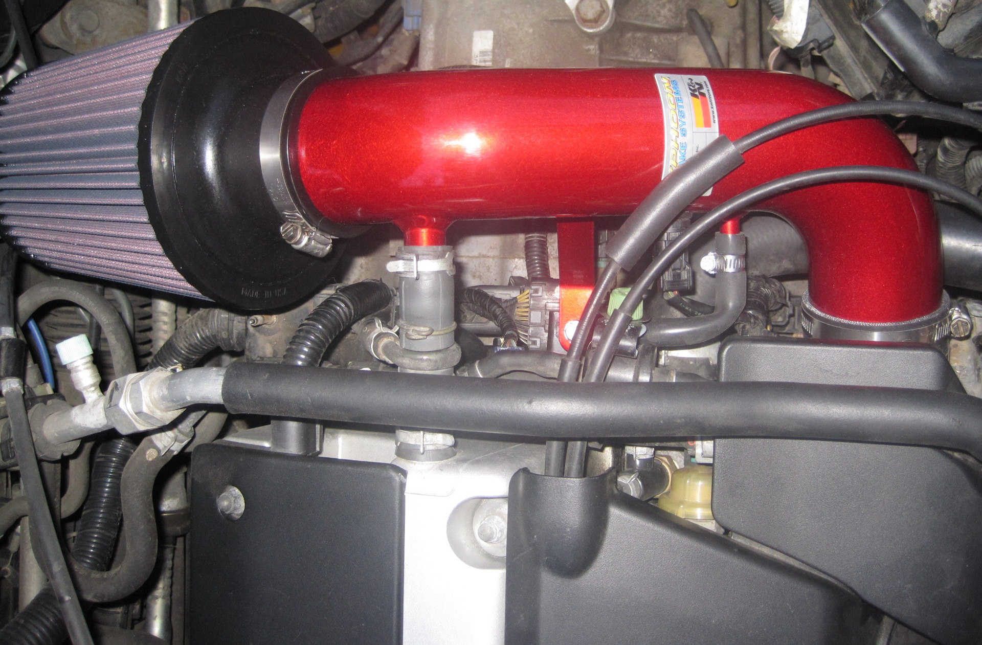 K&N typhon intake kit. 3