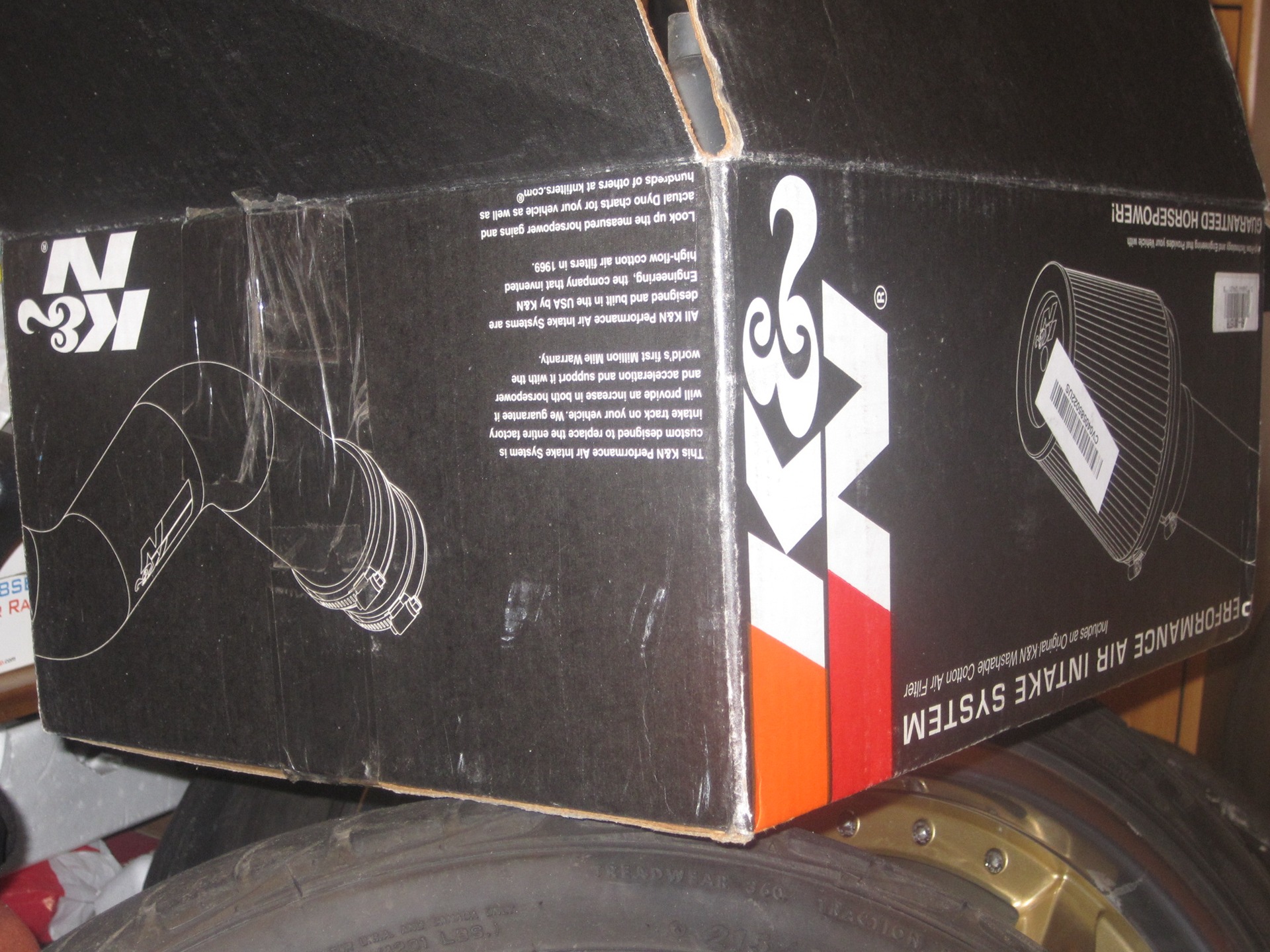 K&N typhon intake kit. 1