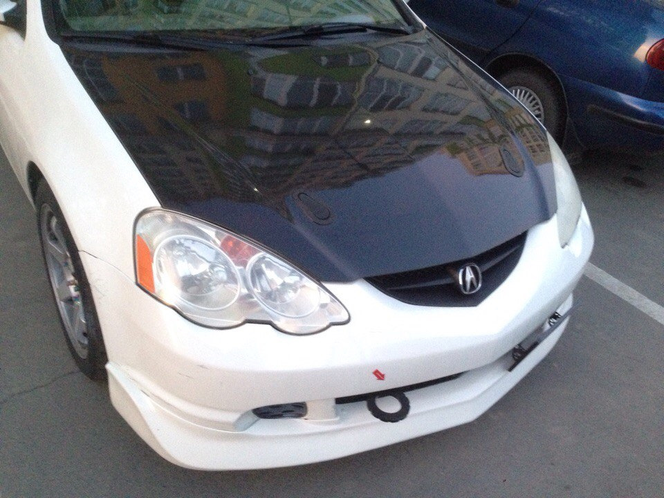 Пластиковий капот, спойлер Type-R та губи 4