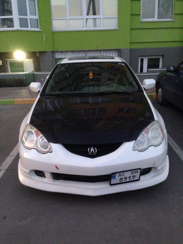 Пластиковий капот, спойлер Type-R та губи 2