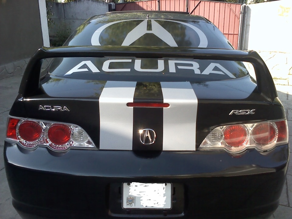 Спойлер TR STYLE малюку Acura RSX 3
