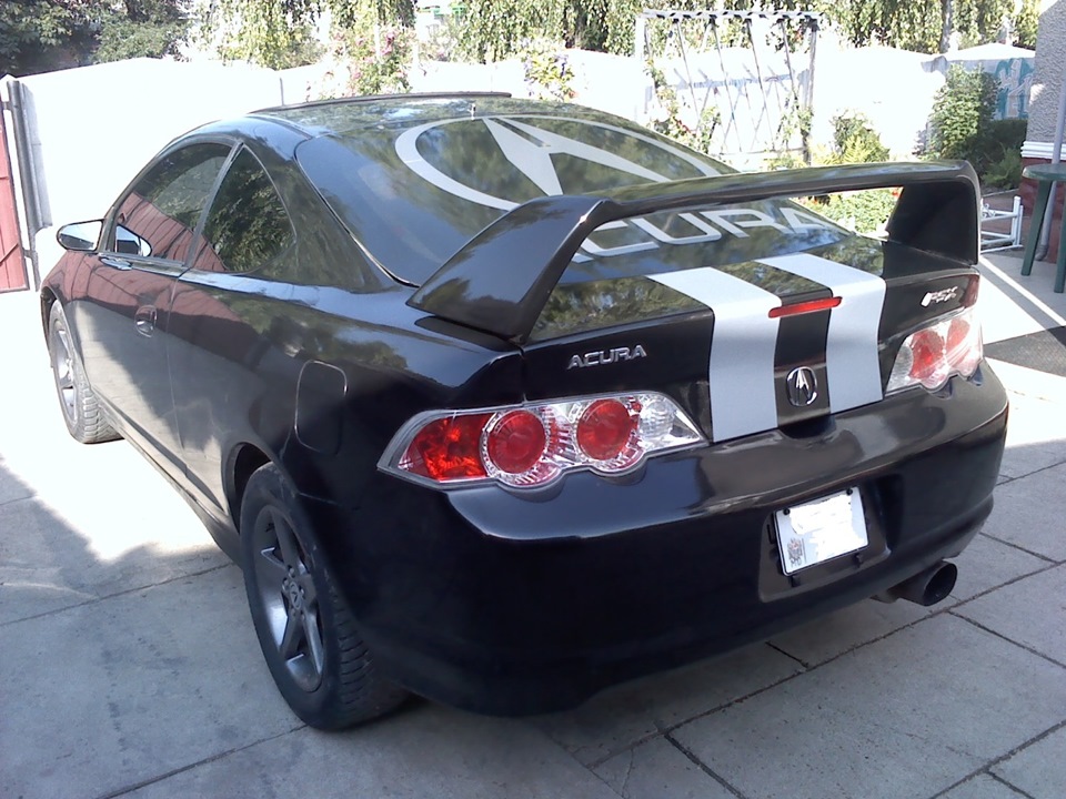 Спойлер TR STYLE малюку Acura RSX 2