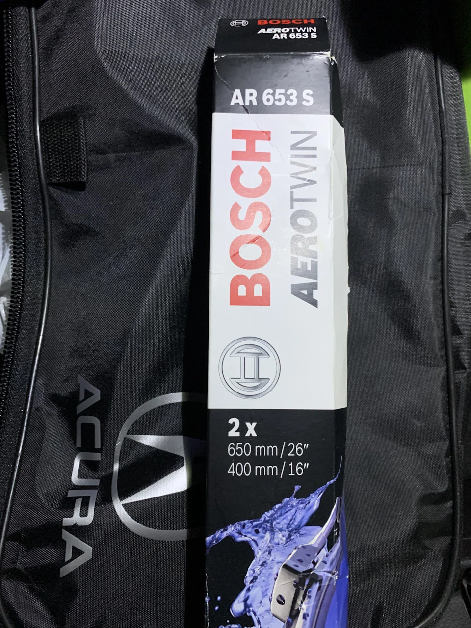 Щітки склоочисника («двірники») Acura TLX. 650мм/400мм
